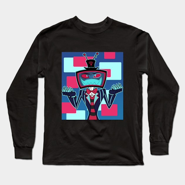 Hazbin Hotel: Vox Long Sleeve T-Shirt by BlackKnightProductions